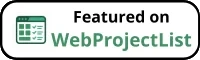 WebProjectList Badge