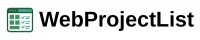 WebProjectList Badge